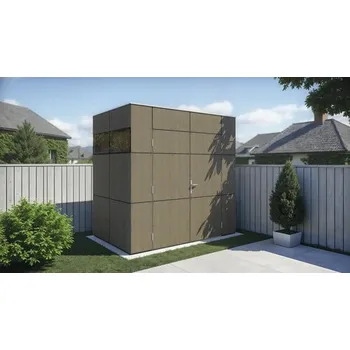 Zahradní domek Zahradní domek Bertilo Trespa HPL designový MINI dřevodekor