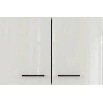 Kuchyňská skříňka Kuchyňská skříňka horní Flex Well Lund 80 x 32 x 54,8 cm světle šedá lesk kouřově šedá matný