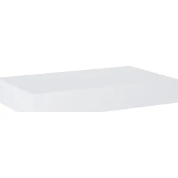 Koupelnový nábytek Deska pod umyvadlo bez výřezu Jungborn bílá matná 80,6 x 46 x 12 cm
