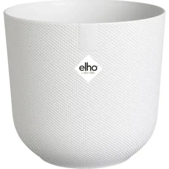 Obal na květináč Obal na květináč plastový elho Jazz Ø 14 cm bílý