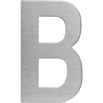 Domovní číslo Nerezové číslo RN.120L.B.N v plochém „2D“ provedení, nerez