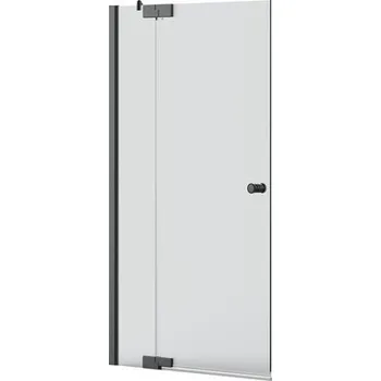 Vanová zástěna Vanová zástěna 2dílná Jungborn Sette 1000x1400 mm čiré sklo barva profilu černá HX7071005.003