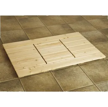 Saunový podlahový rošt Weka 100x61,5 cm dřevěný