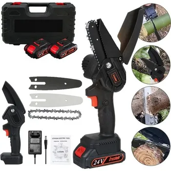 Motorová pila Crossheim Quick 4 2x 1,2 Ah + nabíječka + kufr