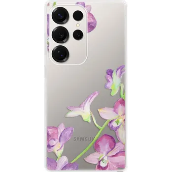 Pouzdro na mobilní telefon Odolné silikonové pouzdro iSaprio - Purple Orchid - Samsung Galaxy S25 Ultra