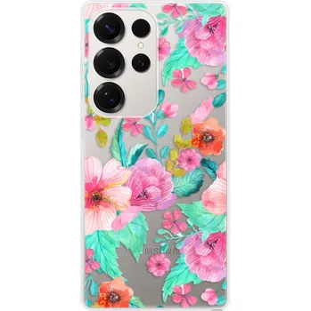 Pouzdro na mobilní telefon Odolné silikonové pouzdro iSaprio - Flower Pattern 01 - Samsung Galaxy S25 Ultra