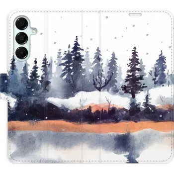Pouzdro na mobilní telefon Flipové pouzdro iSaprio - Winter 02 - Samsung Galaxy A16 5G