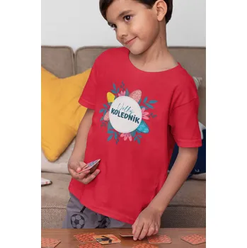 Chlapecké tričko Chlapecké tričko Velký koledník Barva: Červená, Velikost: 110