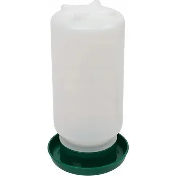 Pro ptáka Napáječka lahvová 1L pro kuřata, holuby, křepelky a drůbež