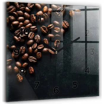 Hodiny Nástěnné hodiny Wallfluent černé 30 cm