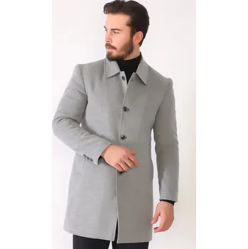 Pánský zimní kabát Pánský kabát dewberry dewberry černá | šedá 1417369