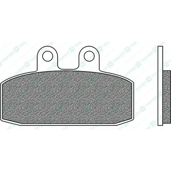 Brzdové destičky, NEWFREN (směs SCOOTER ELITE ORGANIC) 2 ks v balení NEWFREN M502-869