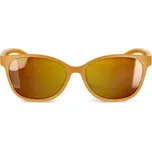 SUAVINEX dětské sluneční brýle polarizované s pouzdrem Hranaté vel. 3-8 let okrová