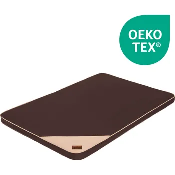 Pelíšek pro psa DOGGY Matrace pro psa Light - tmavě hnědá VELIKOST: Pro velkého psa (vel. XL) - 120 x 80 cm