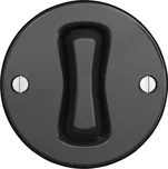 Vypínač KLIKLAP ř.6 schodišťový, černá (bez rámečku)