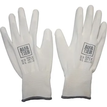 Pracovní rukavice Malířské rukavice Strip Micro-flex vel. 9 bílá