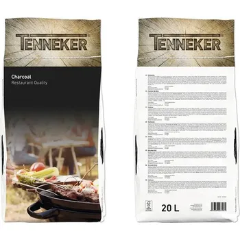 Dřevěné uhlí grilovací TENNEKER 20 l
