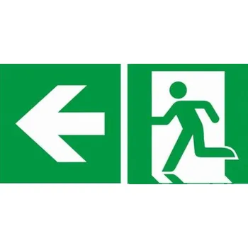 Tabulka – Nouzový východ vlevo