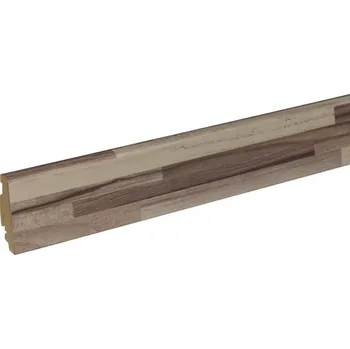 soklová lišta Soklová lišta Skandor Listone Bianco FU60L 19x58x2400 mm