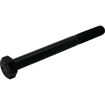 Šroub Šroub metrický 6hran hlava 8,8 částečný závit zinek černý 6,0x40, 50 ks