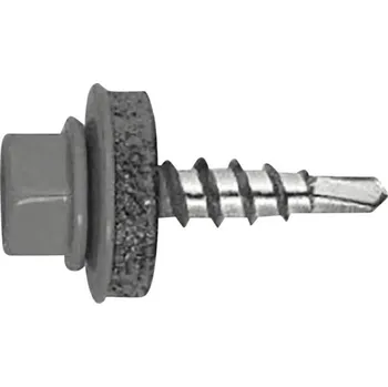 Šroub Šroub farmářský 4,8x35, šestihranná hlava, RAL 6005, 250ks