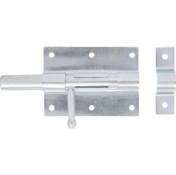 Tesařské kování Čepová zástrč těžká s připevněným poutkem, 80 mm, pozinkovaná