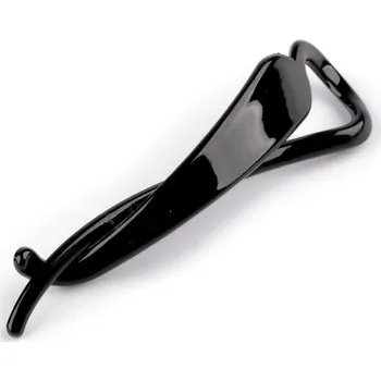 Velká spona do vlasů se zoubky - 3 černá