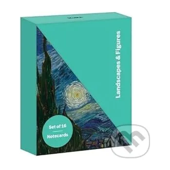 Záložka MoMA Landscapes & Figures Notecard Folio Box: Notecard box - Sarah McMenemy, MoMA (Ilustrátor) Galison