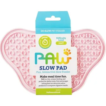 Miska pro psa Pet Dream House Lízací podložka Paw Lick Pad, růžová