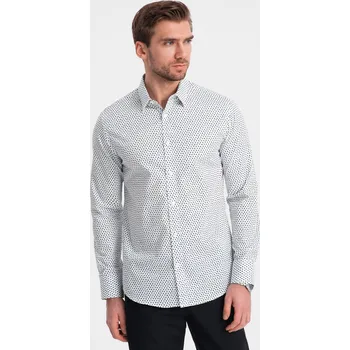 Pánská košile Pánská košile Ombre Ombre bílá 2640149