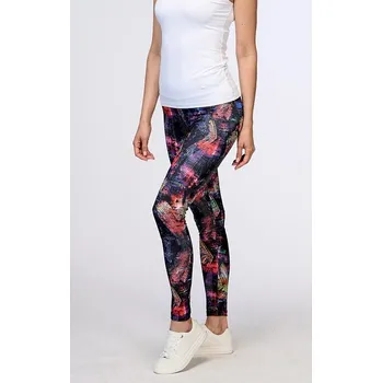 Dámské legíny Sportovní barevné dámské legíny 365 délka normální velikost XL