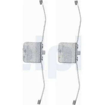 Přislušenství brzdového systému Sada příslušenství, obložení kotoučové brzdy DELPHI LX0395