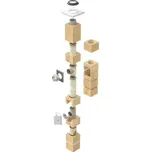 Komín HELUZ SMART 6 m HAS 180/6/90