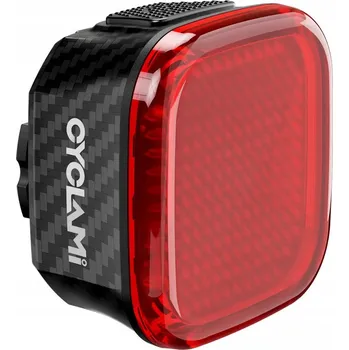 Cyklosvítilna Zadní LED světlo na kolo MTB s grafikou, chytré, dálkově ovládané