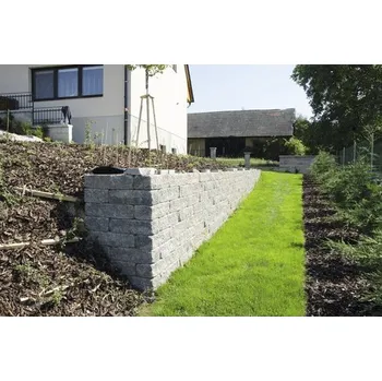 Plot Betonový plot Duo Stone DS 400 roh šedočerná