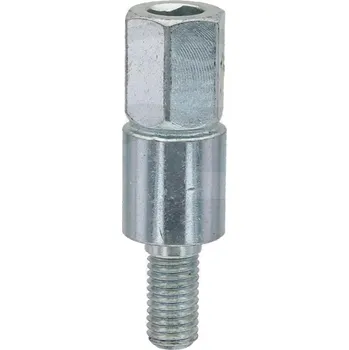 Adaptér hřídele M6 pravý závit obdélník pro úhlovou převodovku na křovinořez Stihl