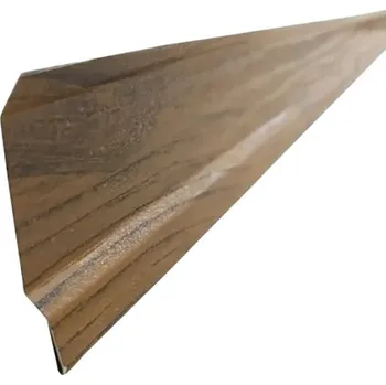 Obklad Startovací lišta ke kovovému podhledu Bravo dekor ořech 2 m