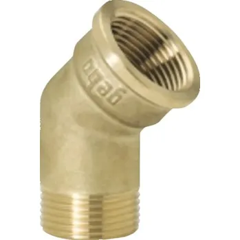 Fitinka Koleno 45°C Gebo Gold vnitřní 1"x vnější 1"