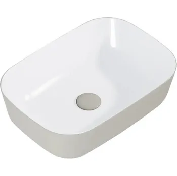 Umyvadlo Umyvadlo na desku Jungborn NONUS DECEM sanitární keramika béžová bílá 455 mm