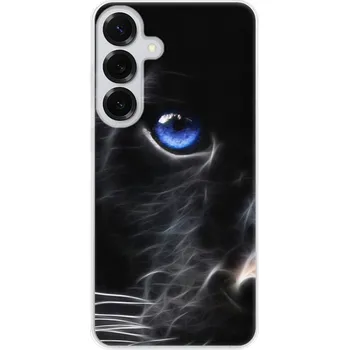 Pouzdro na mobilní telefon Odolné silikonové pouzdro iSaprio - Black Puma - Samsung Galaxy S25+