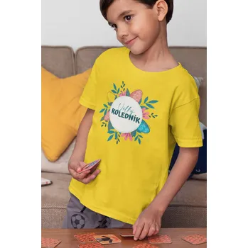 Chlapecké oblečení Chlapecké tričko Velký koledník Barva: Žlutá, Velikost: 110