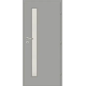 Interiérové dveře Interiérové dveře ATTIS 3/3 Šedý mat 80P