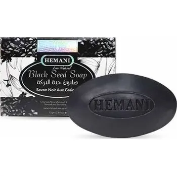 Mýdlo Hemani Pleťové mýdlo s černuchou setou 75 g