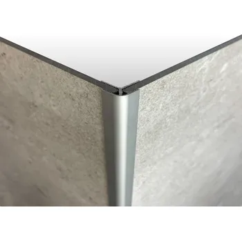 Stavební profil Rocko profil pro vnější roh Černý 4.5 x 2800 mm