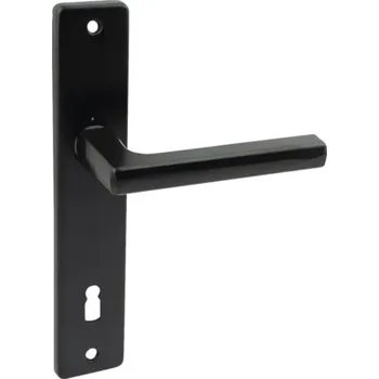 Dveřní kování Štítové dveřní kování Cobra Linia BB 90, černá, PO120BX16