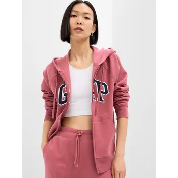 Dámská mikina Mikina s logem GAP - Dámské GAP růžová 2522121