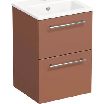 Koupelnový nábytek Koupelnová skříňka s umyvadlem Intedoor TRENTA 40 cm cotto matná TRE MINI 40 2Z S A9556