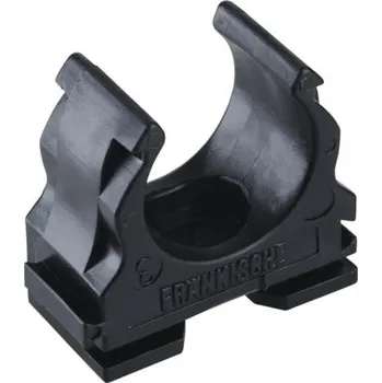 kabelová chránička Příchytka pro trubku Clipfix UV stabilní Ø32 mm černá, bal. = 5 ks