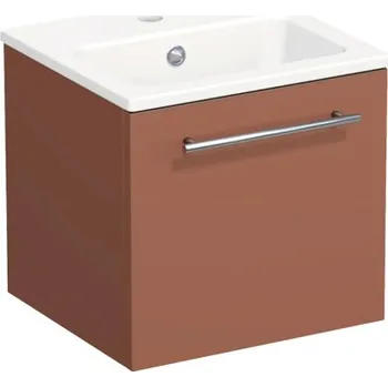 Koupelnový nábytek Koupelnová skříňka s umyvadlem Intedoor TRENTA 40 cm cotto matná TRE MINI 40 1Z S A9556