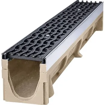 Žlab PB Stora BASE 100 L1000 H150, rošt GJS Wave C250